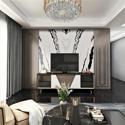 Nano Crystallized Glass Tv Backdrop Wall