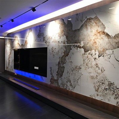 Nanókristallað gler 3D mynsturflísar